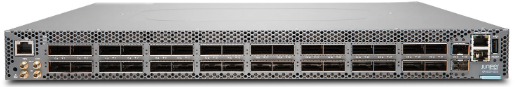 QFX5200 High-density 25/100/400GbE fixed switches for leaf and spine deployments.